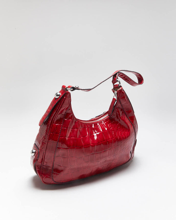 Vintage Y2k 00s Guess Red Handbag