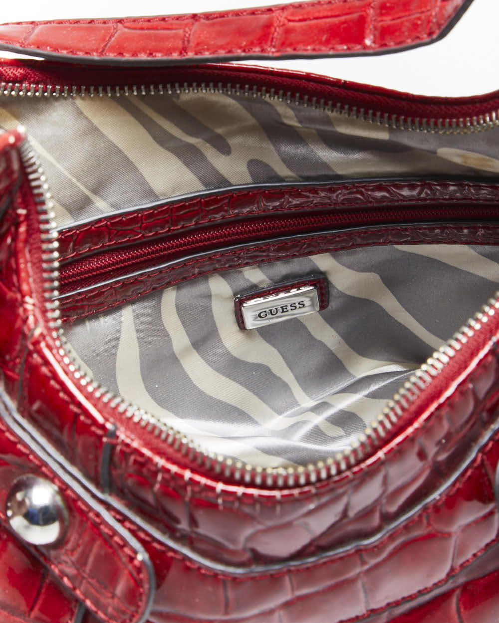 Vintage Y2k 00s Guess Red Handbag