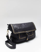 Vintage Bolsa Nova Leather Studded Bag