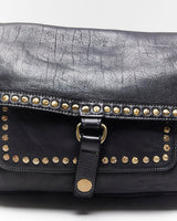 Vintage Bolsa Nova Leather Studded Bag