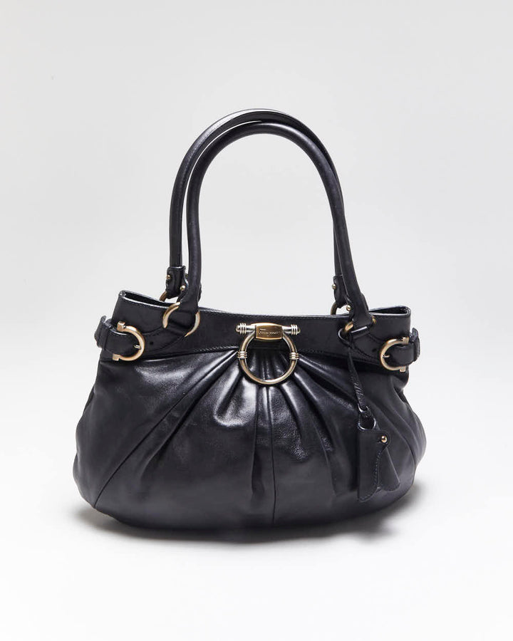 Vintage Salvatore Ferragamo Leather Handbag