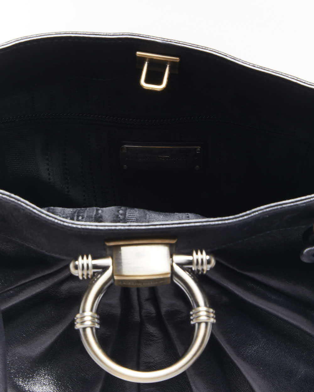 Vintage Salvatore Ferragamo Leather Handbag