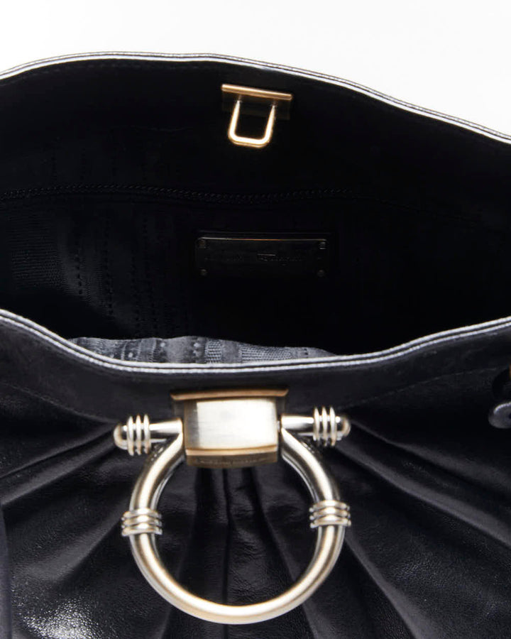 Vintage Salvatore Ferragamo Leather Handbag