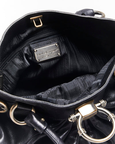 Vintage Salvatore Ferragamo Leather Handbag