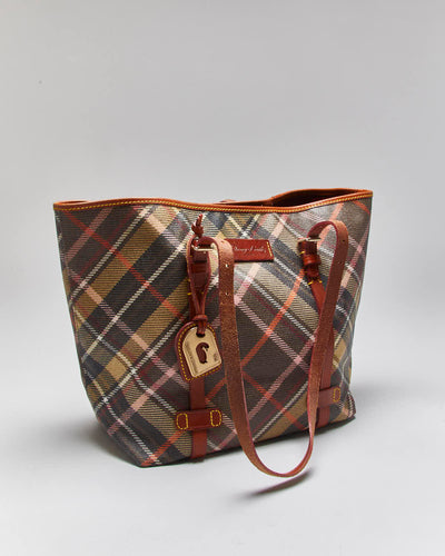 Vintage Dooney & Bourke Tartan Handbag