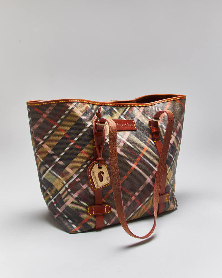 Vintage Dooney & Bourke Tartan Handbag
