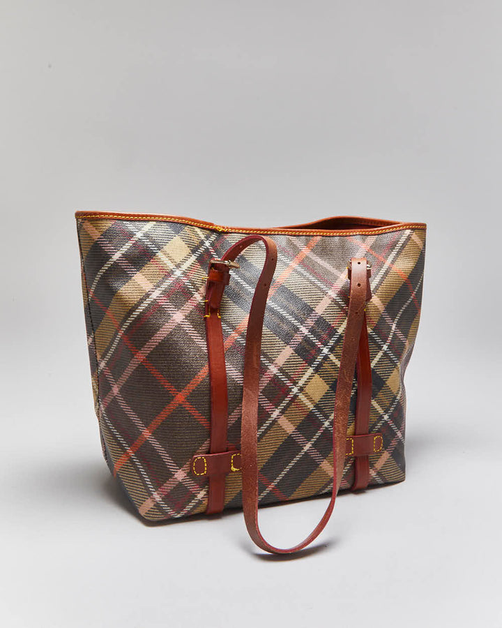Vintage Dooney & Bourke Tartan Handbag