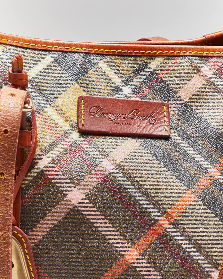 Vintage Dooney & Bourke Tartan Handbag