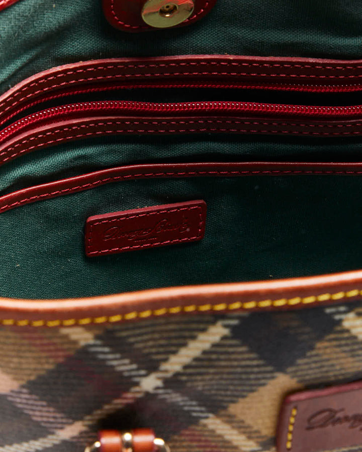 Vintage Dooney & Bourke Tartan Handbag