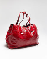 Vintage Y2k 00s Coach Patent Red Handbag