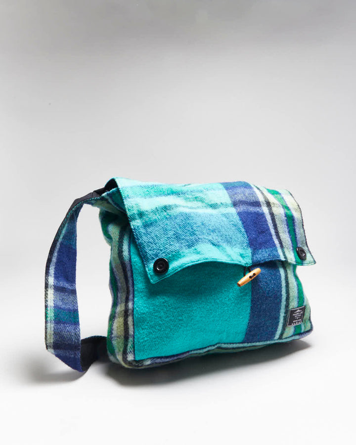 Vintage Maligne Lake Merino Wool Bag