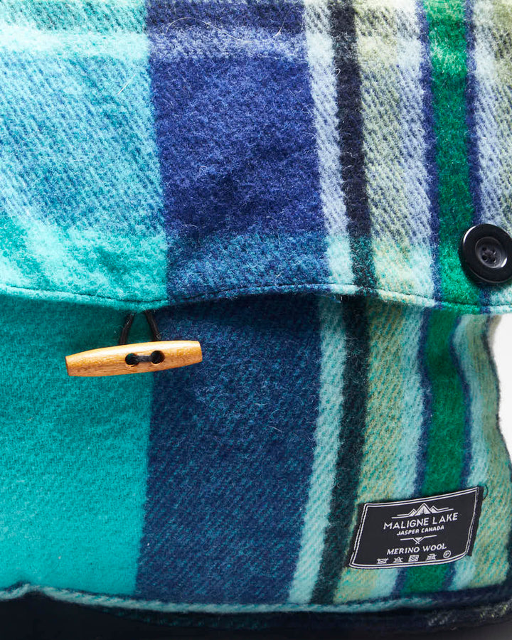 Vintage Maligne Lake Merino Wool Bag