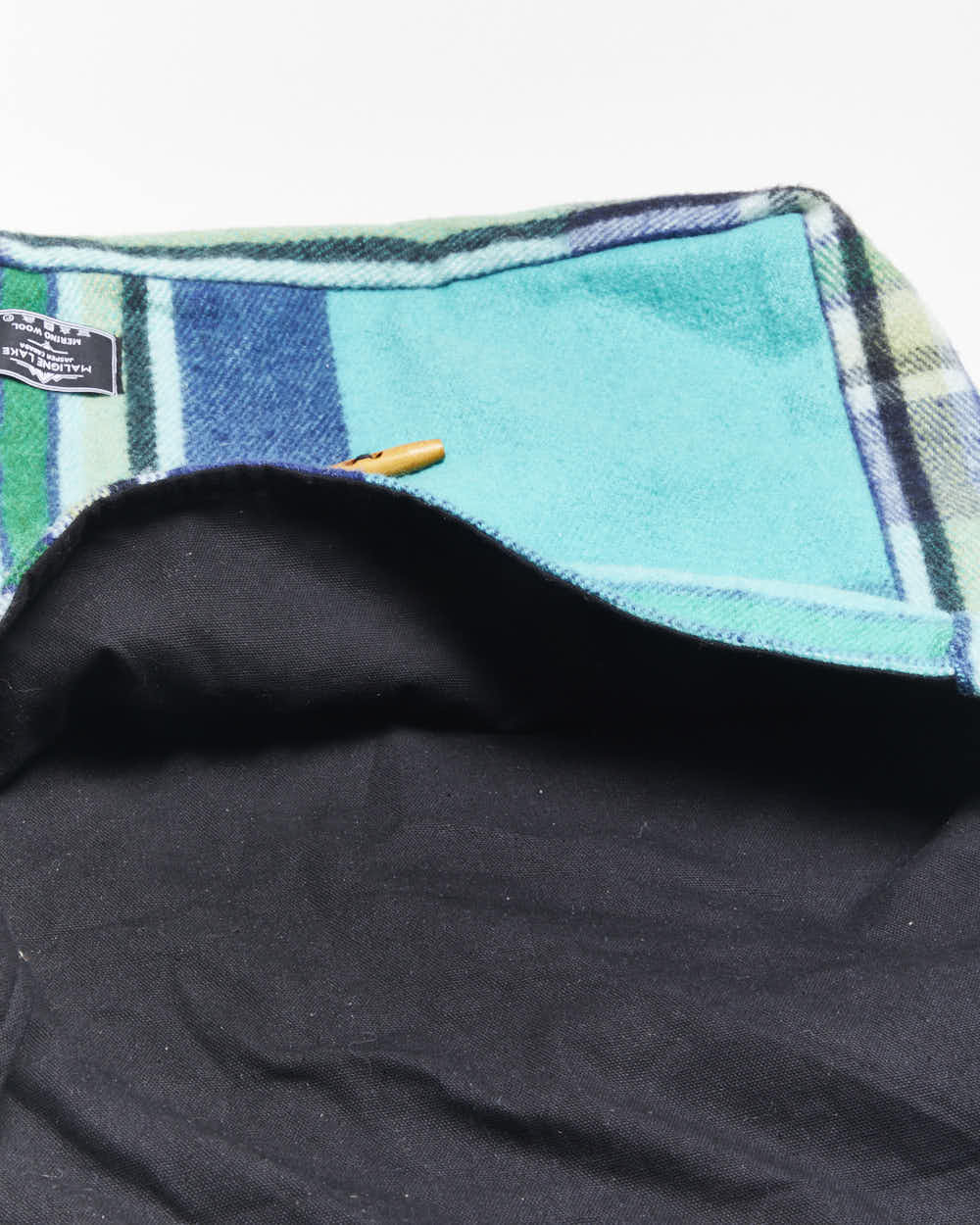 Vintage Maligne Lake Merino Wool Bag