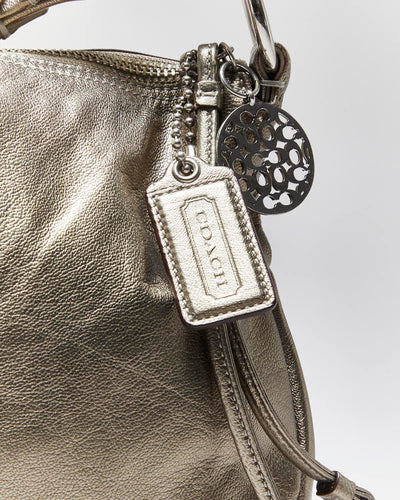 Vintage Y2k 00s Coach Gold Handbag