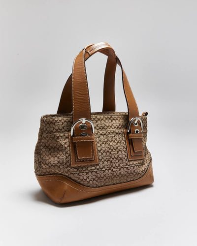 Vintage Y2k 00s Coach Monogram Handbag