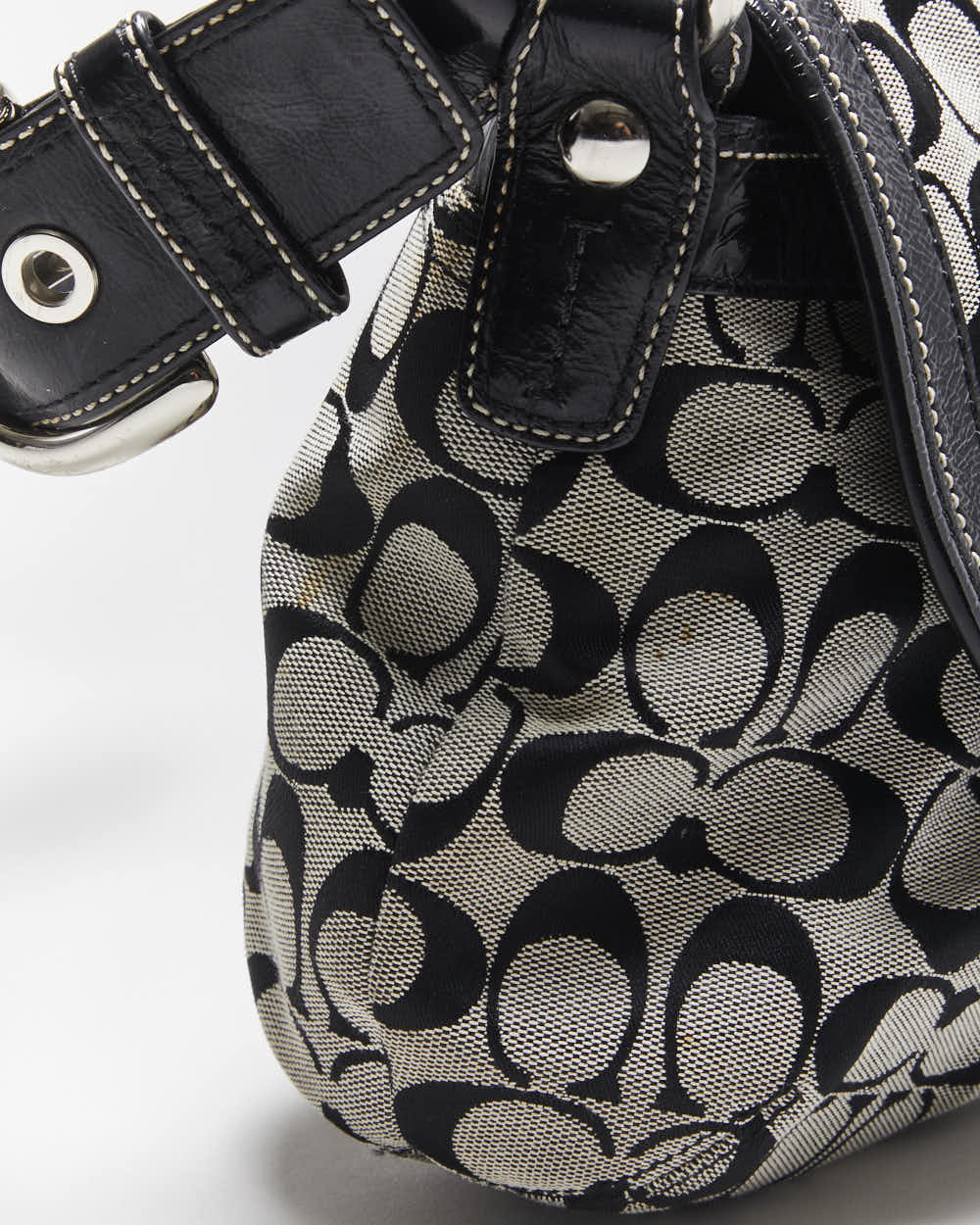 Vintage Y2k 00s Coach Monogram Handbag