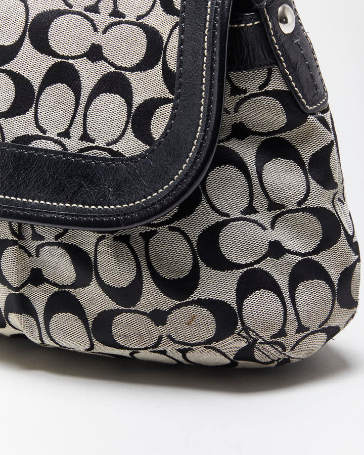 Vintage Y2k 00s Coach Monogram Handbag