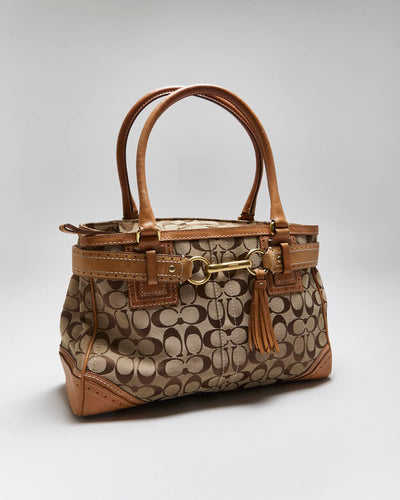 Vintage Y2k 00s Coach Monogram Handbag