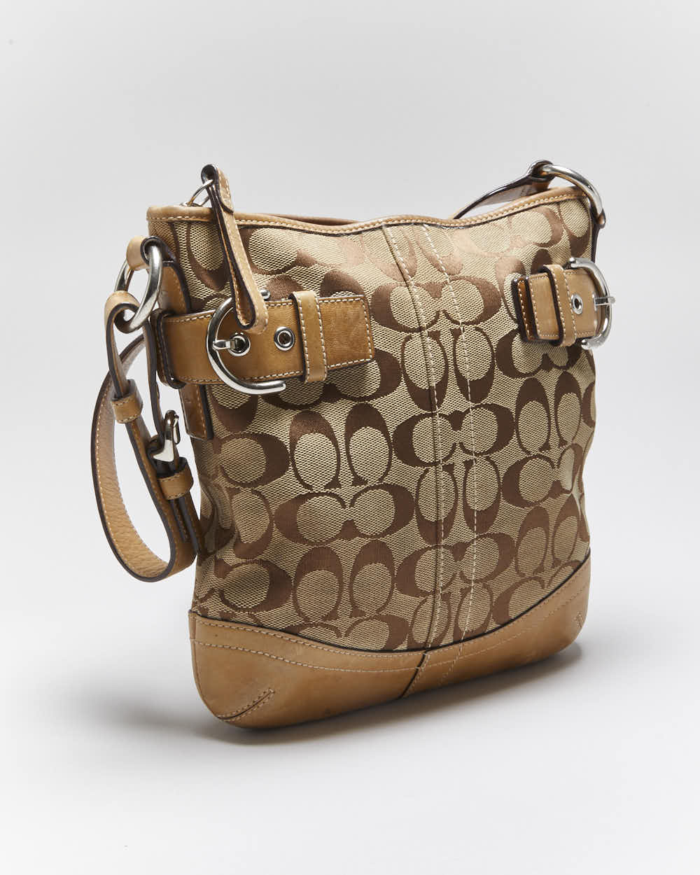 Vintage Y2k 00s Coach Monogram Handbag