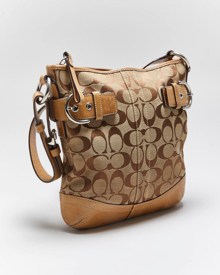 Vintage Y2k 00s Coach Monogram Handbag