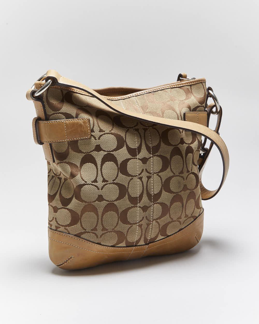 Vintage Y2k 00s Coach Monogram Handbag
