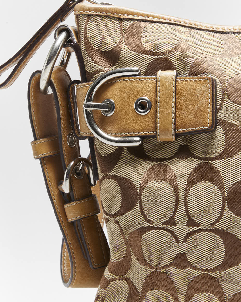 Vintage Y2k 00s Coach Monogram Handbag