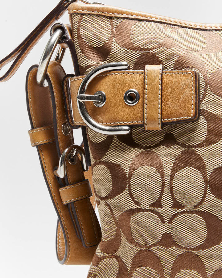 Vintage Y2k 00s Coach Monogram Handbag