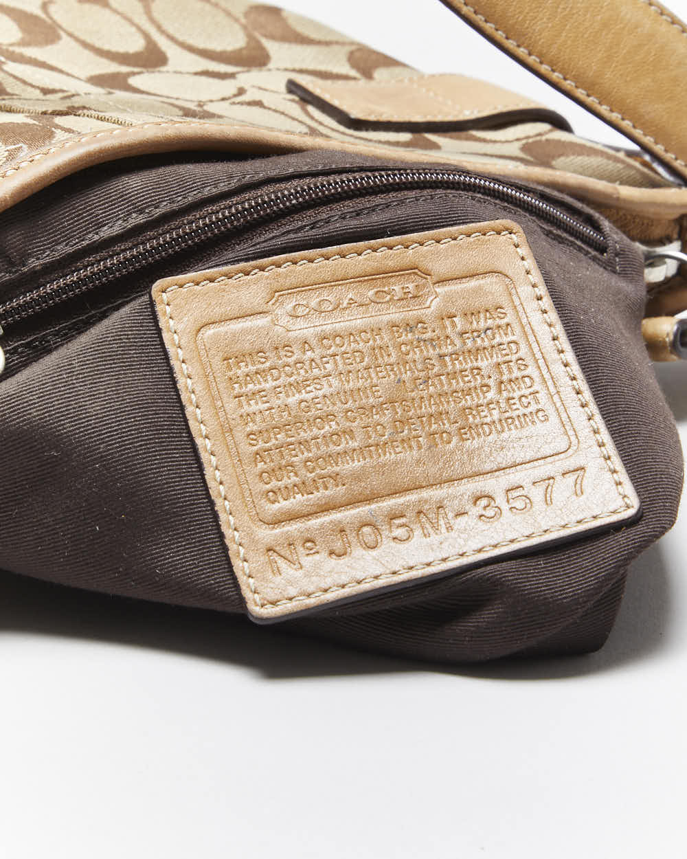 Vintage Y2k 00s Coach Monogram Handbag