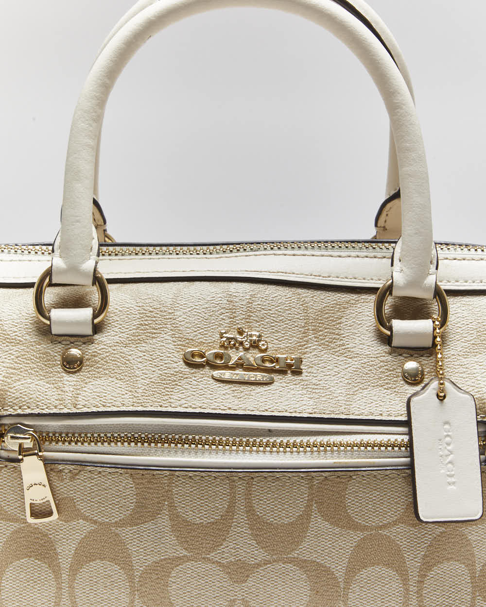 Vintage Coach Leather Shoulder Bag