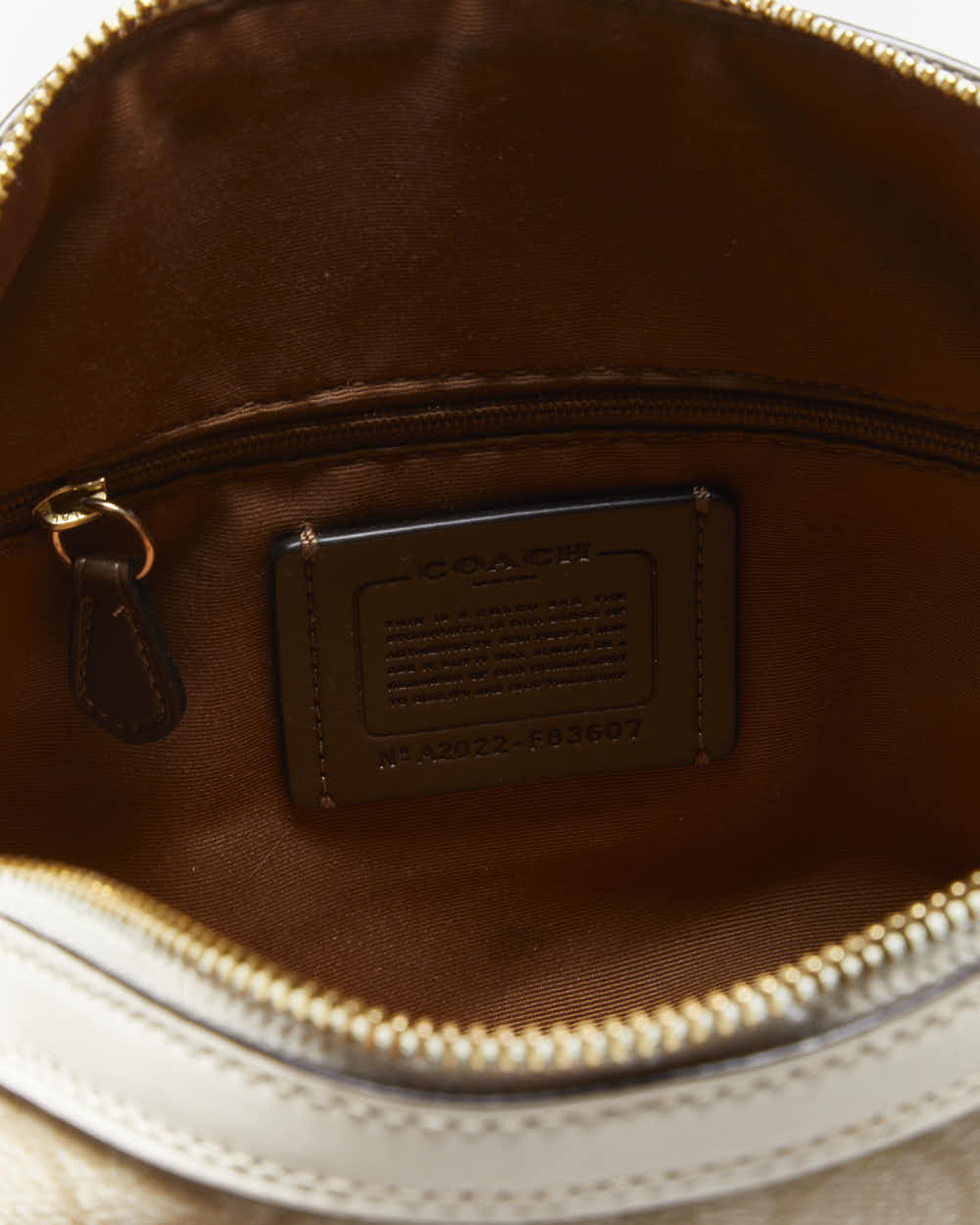 Vintage Coach Leather Shoulder Bag