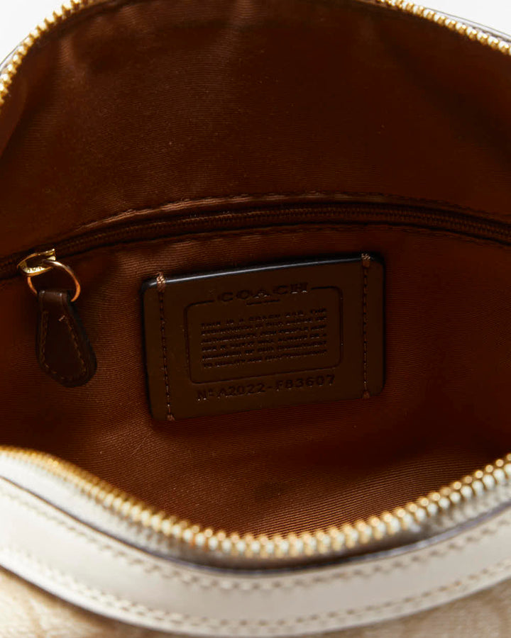 Vintage Coach Leather Shoulder Bag