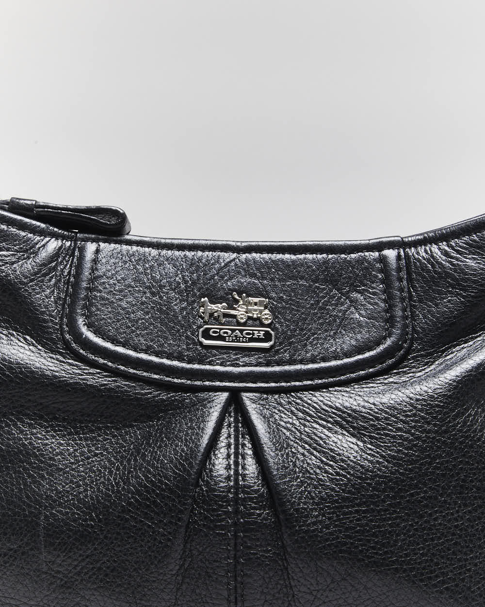 Vintage Coach Leather Shoulder Bag