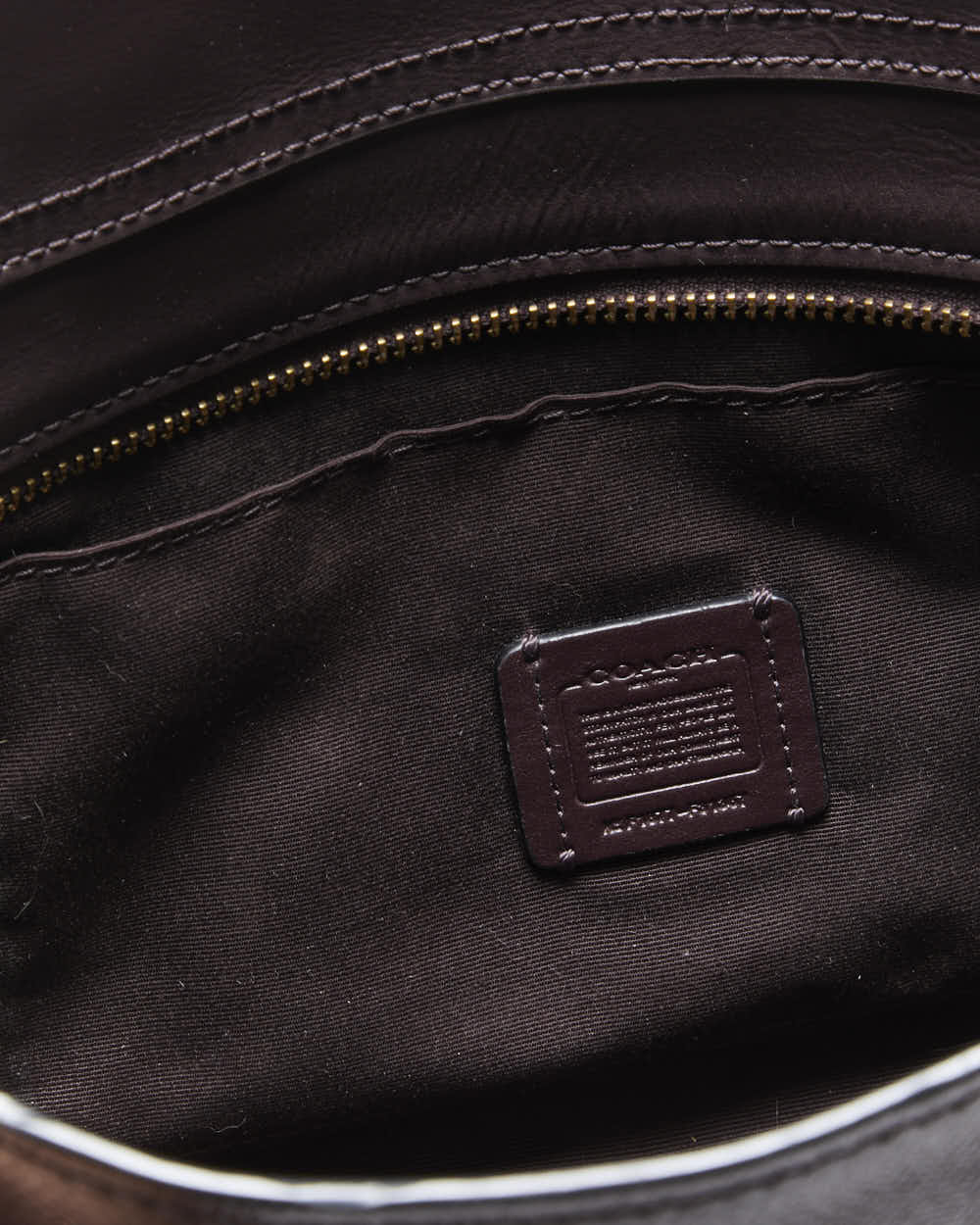 Vintage Coach Leather Shoulder Bag