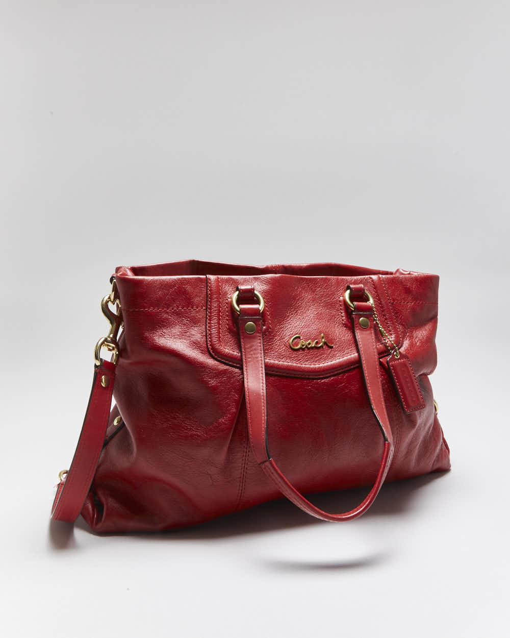 Vintage Y2k 00s Coach Leather Handbag