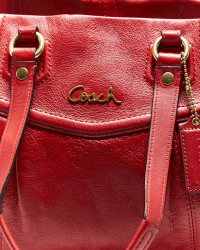 Vintage Y2k 00s Coach Leather Handbag