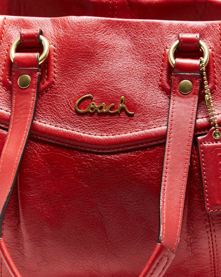 Vintage Y2k 00s Coach Leather Handbag