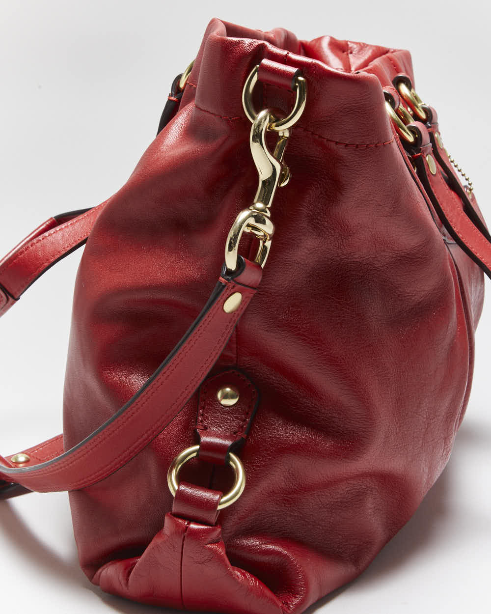 Vintage Y2k 00s Coach Leather Handbag