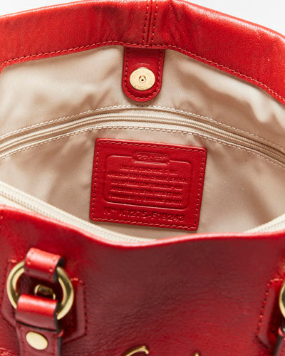 Vintage Y2k 00s Coach Leather Handbag