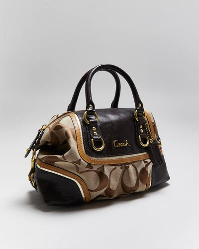 Vintage Y2k 00s Coach Monogram Handbag