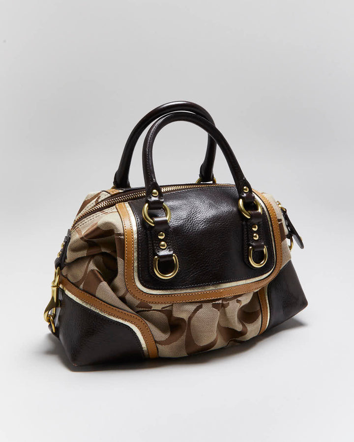 Vintage Y2k 00s Coach Monogram Handbag
