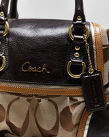 Vintage Y2k 00s Coach Monogram Handbag