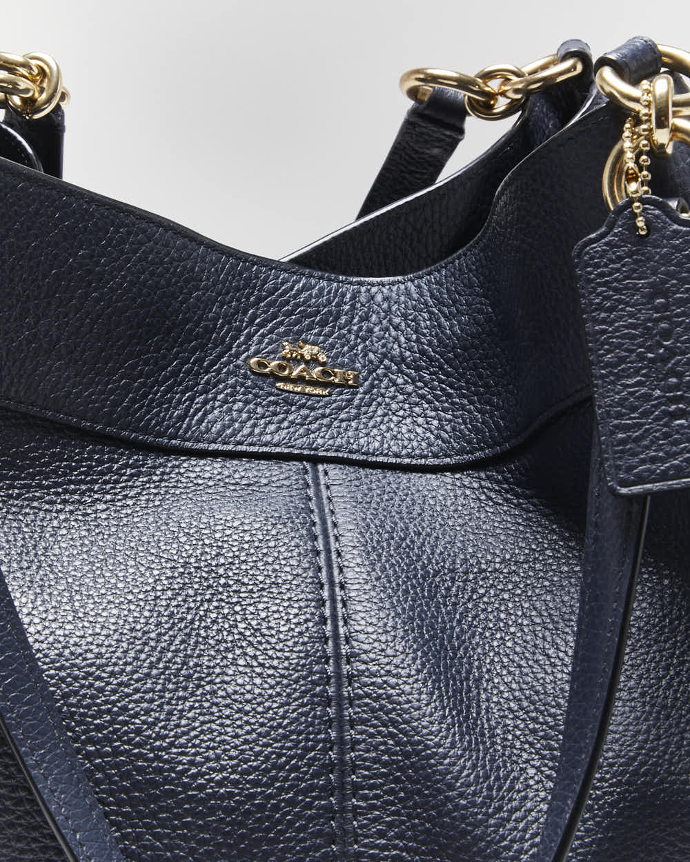 Vintage Coach Leather Handbag
