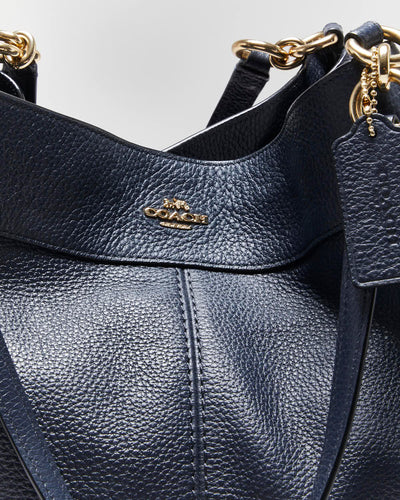 Vintage Coach Leather Handbag