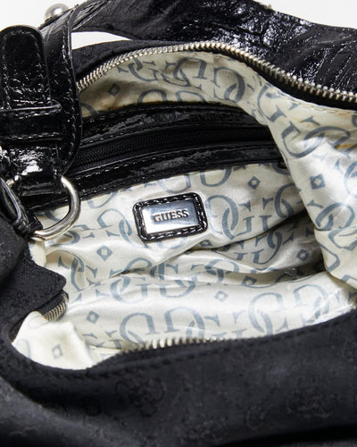 Vintage Y2k 00s Guess Monogram Handbag
