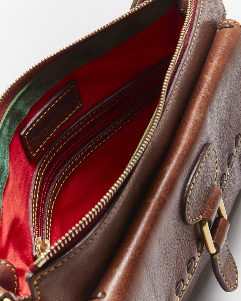 Vintage Dooney &amp; Bourke Leather Handbag
