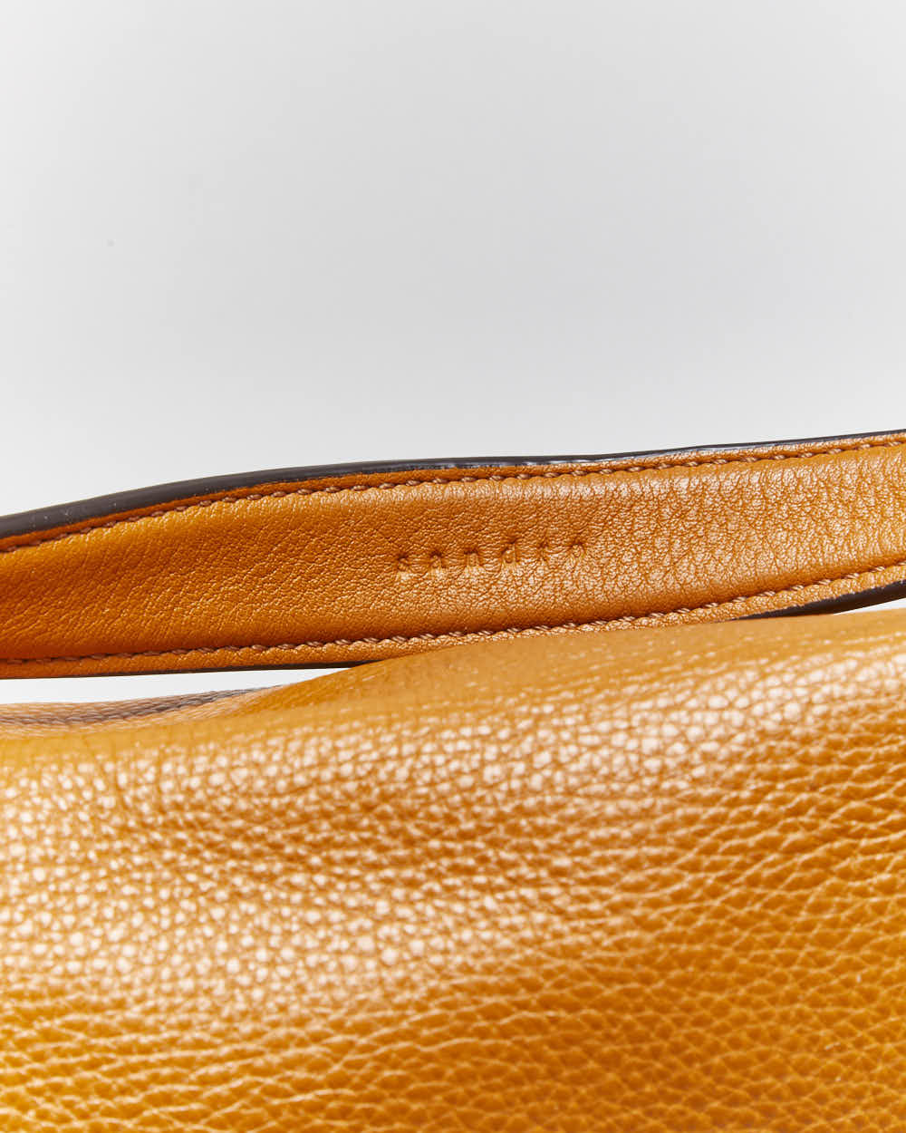 Vintage Sandro Leather Shoulder Bag
