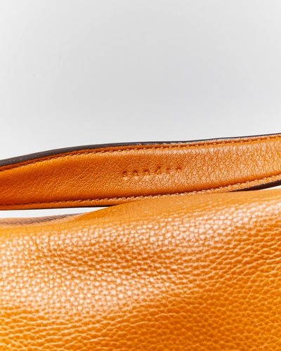 Vintage Sandro Leather Shoulder Bag