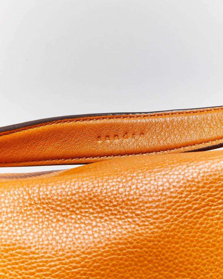 Vintage Sandro Leather Shoulder Bag