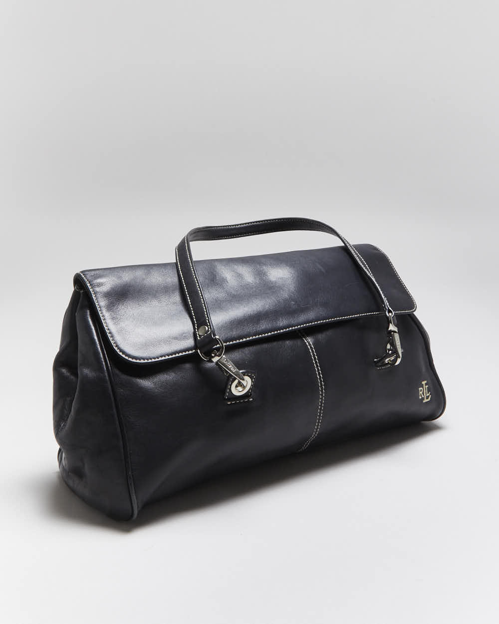 Vintage Ralph Lauren Leather Handbag