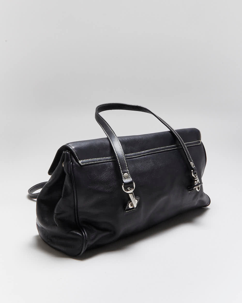 Vintage Ralph Lauren Leather Handbag